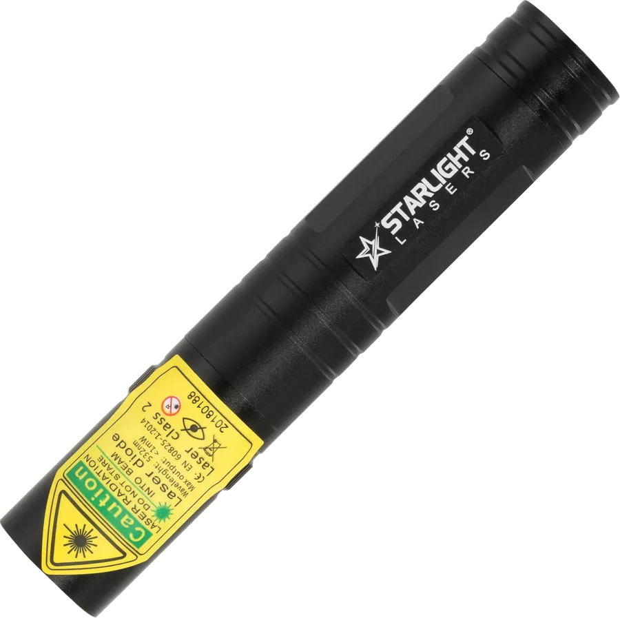 Compacte groene laserpointer Starlight Lasers G2 Pro in aluminium