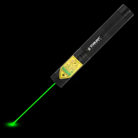 Groene laserpointer G3 Pro met zichtbare laserstraal in het donker