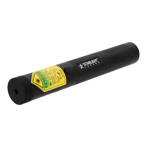 Groene laserpointer G3 Pro van opzij gezien