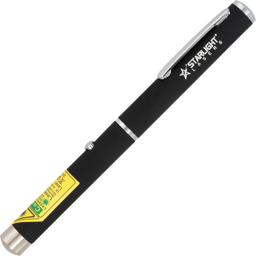 Groene laserpen Starlight Lasers X1 met clip