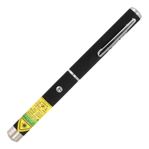Groene laserpen X1 van opzij gezien