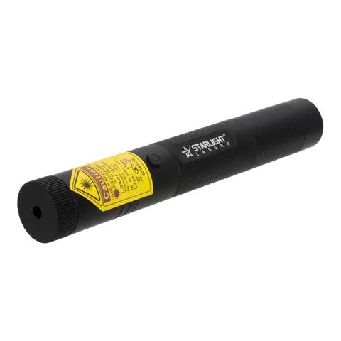 Violette laserpointer V1 Pro van opzij gezien
