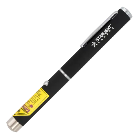 Violette laserpen Z1 van opzij gezien
